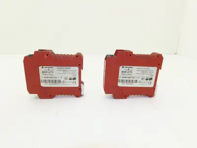 Allen Bradley MSR127TP 440R-N23132 Guardmaster Safety Relay Module 24V  Lot of 2