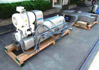 Andritz D2L C30 CNV sanitary tricanter centrifuge, 316SS.