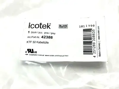 42388 | Icotek  Frame & Gland Grommet KTF 50 - New