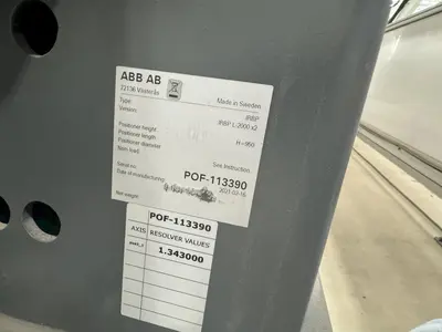 NEW 2021 ABB IRB 4600