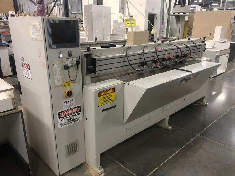 Used 2008 KOCH SPRINT PTP-3/1800 Flexible Drilling and Inserting Machines Ontario CA | Aldan Woodworking Machinery #1252690