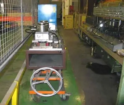 USED POLYMATIC CNC PUNCHING LINE