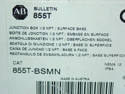 NEW ALLEN BRADLEY 855TBSMN