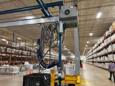 USED 2021 GORBEL 250# Bridge Crane