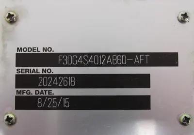 NEW VICKERS F3DG4S4012AB60-AFT SOLENOID VALVE F3DG4S4012AB60AFT (AFTERMARKET)