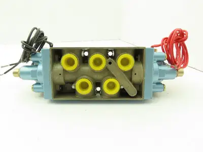 Skinner S3SSJGLX Pneumatic Directional Control Solenoid Valve 5/3 Pos 120V