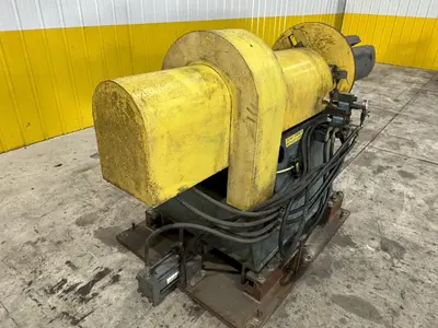 10,000 LBS X 36" METFORM MODEL #MCO1421-1 PULL OFF UNCOILER COIL REEL, NEW 1997: STOCK #21328