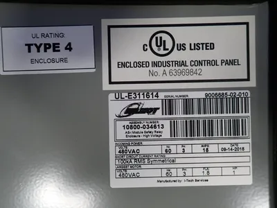 Used 2015 ITECH SERVICES ULE311614 Electrical Boxes Ohio US | HGR 24 #1406343