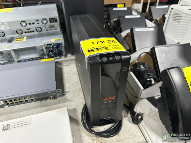 Used _UNKNOWN_ APC BACK-UPS 1500 Uninterruptible Power Supplies Illinois US | Heath Industrial Auction Services #1573527