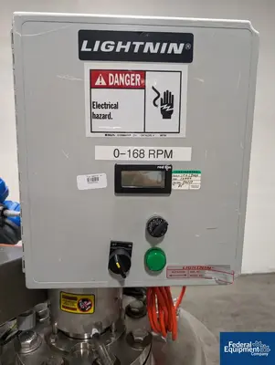 USED Precision 250 Liter Precision Stainless Reactor, 316L S/S, 45/100#
