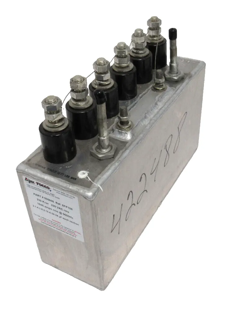 NEW AJAX TOCCO 000608 CAPACITOR 230KVAR 220VAC 6FP108