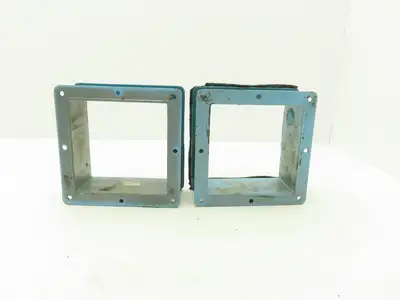 Wiegmann JWN663 6"x6" Wireway Nipple Feed-Through 3" Hoffman Lot of 2