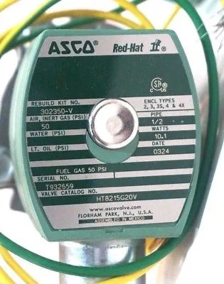 NEW ASCO HT8215G20V SOLENOID VALVE