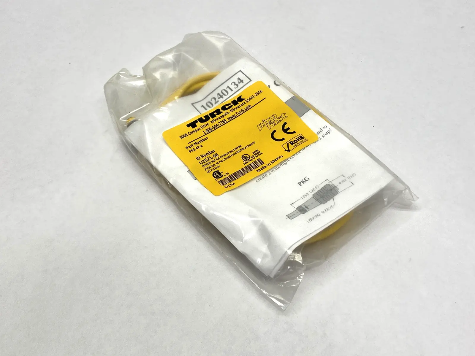 New | in-Stock Turck PKG 4Z-2, U2521-06 Electrical Fittings Michigan US | Maverick Industrial Sales #1461024