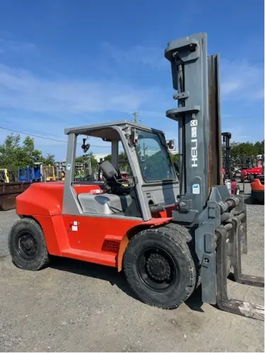 Used 2016 HELI CPCD100 Internal Combustion Forklifts: Pneumatic Tire Pennsylvania US | National Lift Equipment #1382092