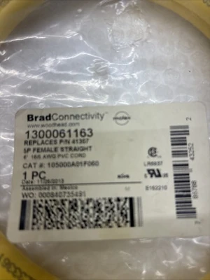 NEW BRAD CONNECTIVITY 1300061163