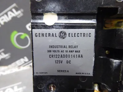General Electric CR122AD08141AA Industrial Relay New NIB