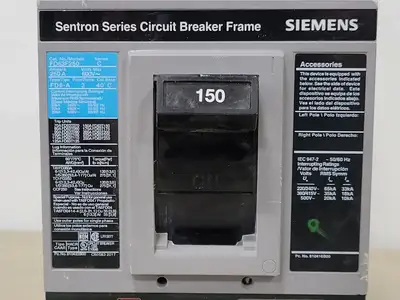 Used SIEMENS FD63F250 Switchgears British Columbia CA | Lenmark #239747
