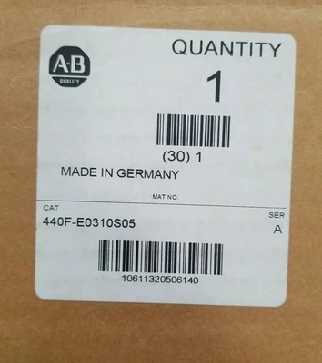 USED Allen-Bradley 440F-E0310S05