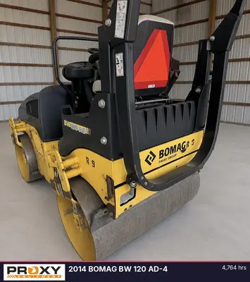 Used 2014 BOMAG BW 120 AD-4 Asphalt Pavers Ohio US | Proxy Equipment #1388764