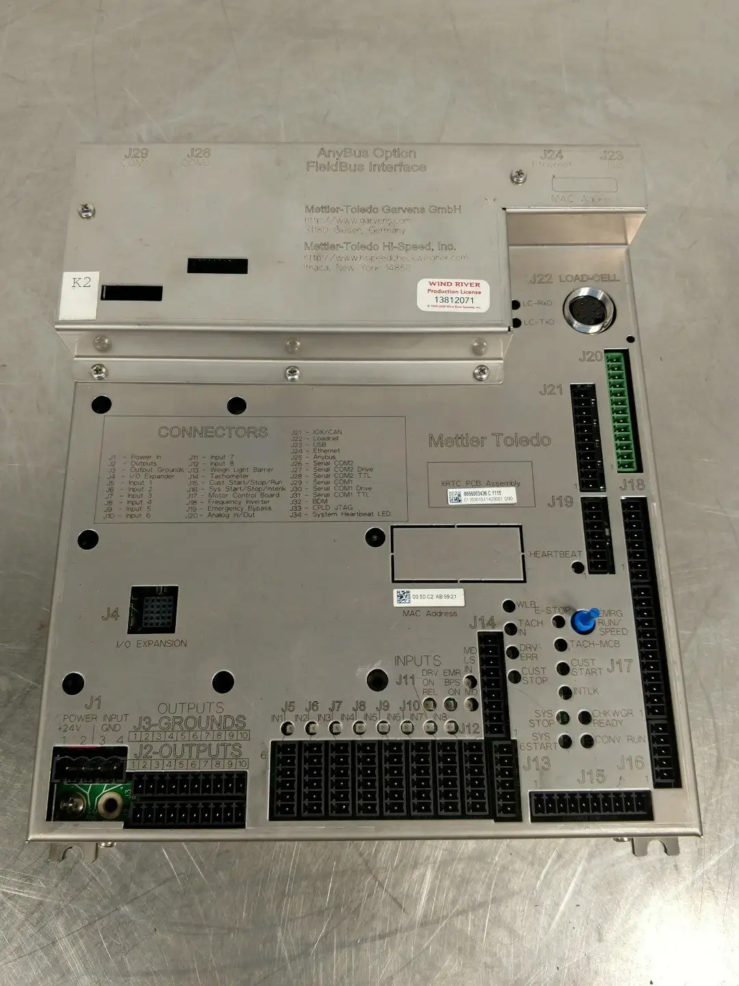 USED METTLER TOLEDO XRTC