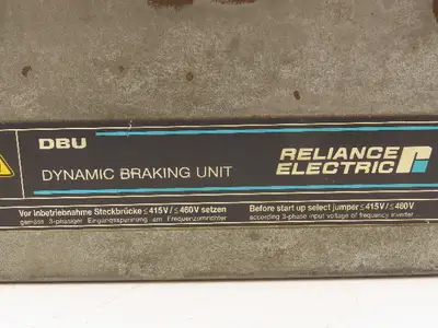Reliance Electric 837.02.01A DBU-50 Dynamic Braking Unit 415/480V