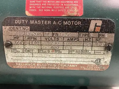 USED RELIANCE ELECTRIC P56H3020N