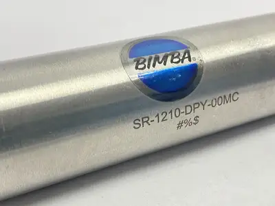 USED BIMBA PNEUMATIC CYLINDER 1-1/4" BORE 10" STROKE