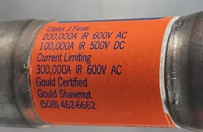 USED Gould Shawmut AJT2 1/4