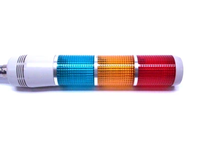 LR6-502-WJ-B-W-RYG | Patlite  LED Tower Light Red/Amber/Green w/Signal - Used