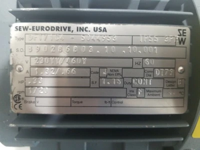 USED SEW EURODRIVE DFT71C4-5044953