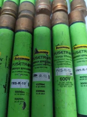 Used COOPER BUSSMANN FRS-R-10 Miscellaneous Equipment (Electrical & Power) | Surplus Asset Holdings #1198458