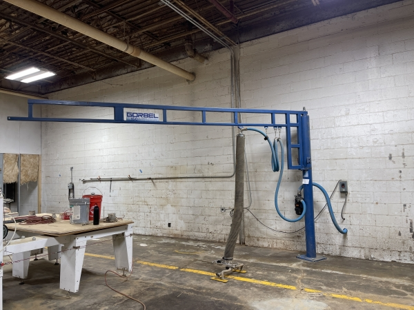 Anver Gorel Vacuum Lift & Jib Crane