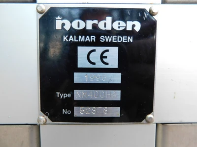 USED NORDEN TUBE FILLER NM400HA