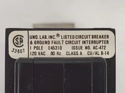 USED WESTINGHOUSE GFCBB115