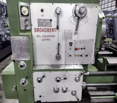 1980 BROADBENT 33100 Oil Field & Hollow Spindle Lathes | Machine Tool Emporium (4)
