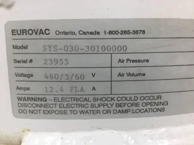 USED EUROVAC SYS-030-30100000