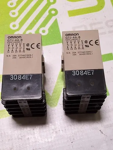 OMRON G7J-4A-B ENCLOSED POWER RELAY