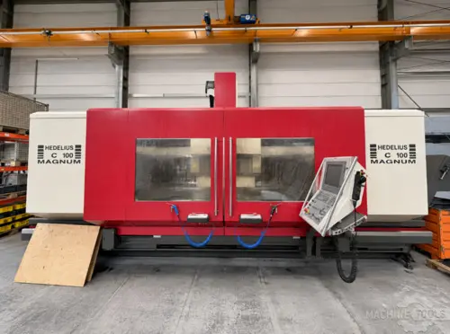 Used HEDELIUS C100 MAGNUM Vertical Machining Centers NL | Mach 4 Metal #1550259