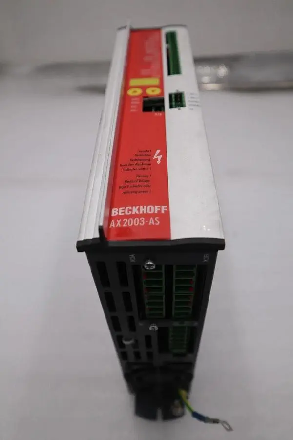 Beckhoff AX2003-AS S60301-520 Digital Compact Servo Drive Amplifier STK K-412-D