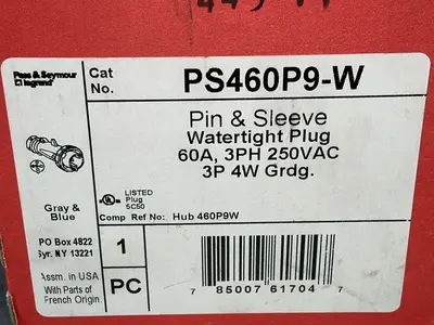 Used PASS & SEYMOUR LEGRAND PS460P9W Bus Bars & Plugs Ohio US | HGR 24 #1489740