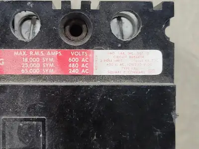 USED SQUARE D FHL36090