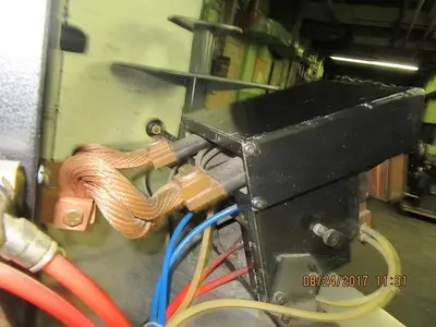 1975-300 JOYAL MDL. L1G-5 5KVA BUTT WELDER WITH JOYAL MICRO PROCESSOR WELDING CONTROL