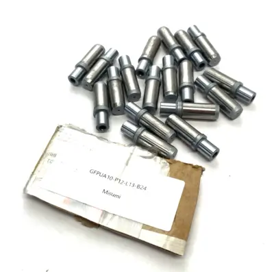 New | in-Stock MiSUMi Round Head Locating Pin Female Thread 18-PACK Pins Michigan US | Maverick Industrial Sales #1393120