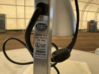 Used MERCO B-2 Heat Lamps (Food) Michigan US | Miedema Asset Management Group #1761395
