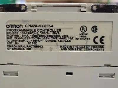 USED OMNITRADE MACHINERY TOS CPMA-30-CDR-A