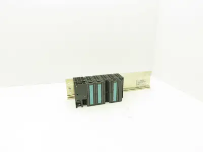 Siemens Block I/O Input PLC Input Output Module Assembly & Rail