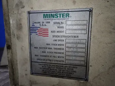 USED MINSTER MSH20147