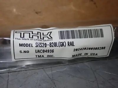 New | in-Stock THK SHS20820L (GK) RAIL Tooling & Accessories (Other) | HGR 24 #749066
