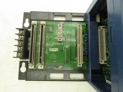 Toyoda Machine Works Toyopuc PLC Chassis Rack CPU Processor I/O Module *Read